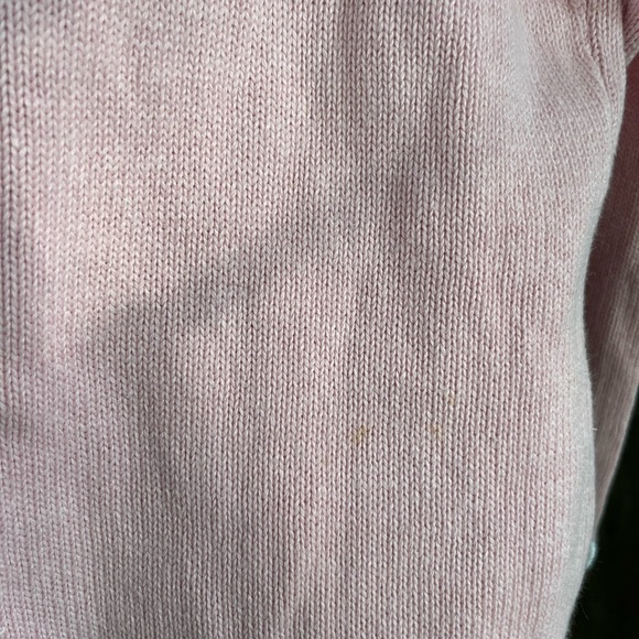 Storybook Knits Vintage Sweater Cardigan Pink Golden Humming Birds Size Small - Picture 7 of 8